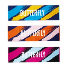 蝴蝶Butterfly WTT-121 專業(yè)運動毛巾長汗巾 純棉三色可選